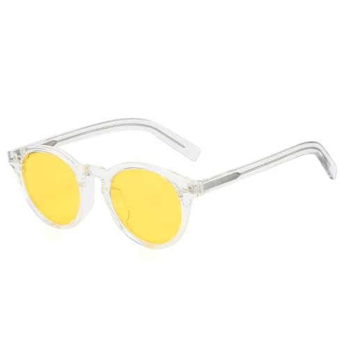 Lunettes de soleil rondes verres dégradés pour terrasses et festivals punk
