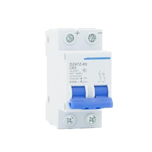 Disjoncteur 2P 16A pour fusible photovoltaïque et sécurité panneau