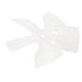 X-DREE Dom Roślin Restauracja Kuchnia Biała Plastikowa Chłodziarka Wentylator Wentylator Silnika Exaust Łopatki Srebrny Odcień 17 cm 6,7 'Średnica(Inicio Planta Restaurante Cocina Plástico BLANC-O Ref