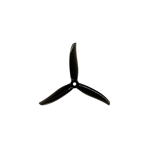 SBANG 互換性のある 4934 3 PC プロペラ 4.9X3.4X3 CW CCW FPV フリースタイル 5 インチドローン DIY 24 個(24PCS CCW BLACK)