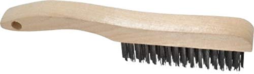 Osborn - 4 Rows x 16 Columns Steel Scratch Brush - 5-1/2