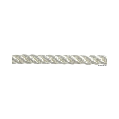 OSCULATI Bout Blanc 3 torons 24 mm cordage amarrage bateau