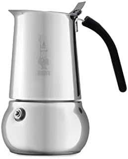 BIALETTI  Kitty coffee maker  4 cups  20cl  All heat sources  Stainless steel - Not compatible with induction