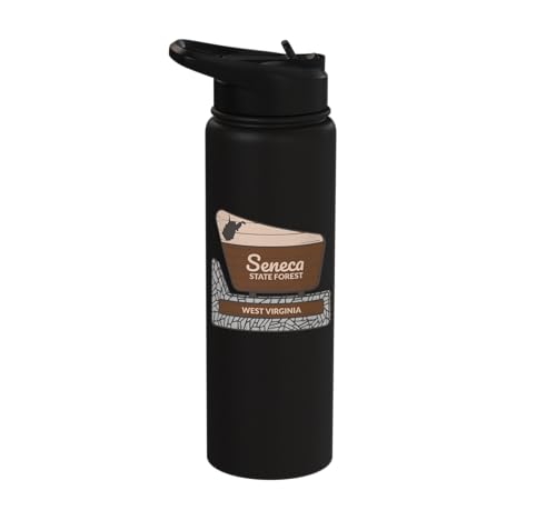 Seneca State Forest West Virginia Welcome Sign Souvenir Stainless Steel Insulated Water Bottle
