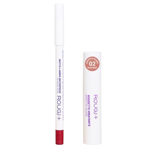 Rougj Full Color Rossetto + Matita Labbra Waterproof - Rossetto