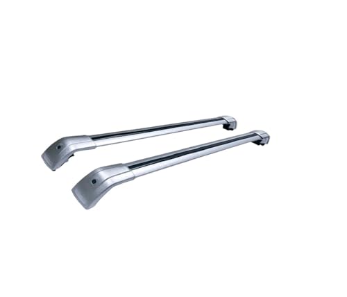 Barres de toit pour XT4 (2019-2026) transversales réglables en aluminium argenté 2 pièces