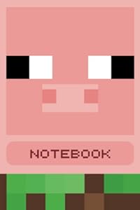 Notebook: Lined Gaming Pig Theme Notebook - 120 Pages, 6x9 Inches - Perfect for Writing and Organizing