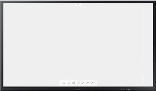 Image of Samsung Business Samsung Flip 2 WM85R 85 Inch Digital Flipchart for Business 4K UHD 3840x2160 with Touch Screen, Wi-Fi, HDMI, USB and 3-Yr Wrnty (LH85WMRWLGCXZA)