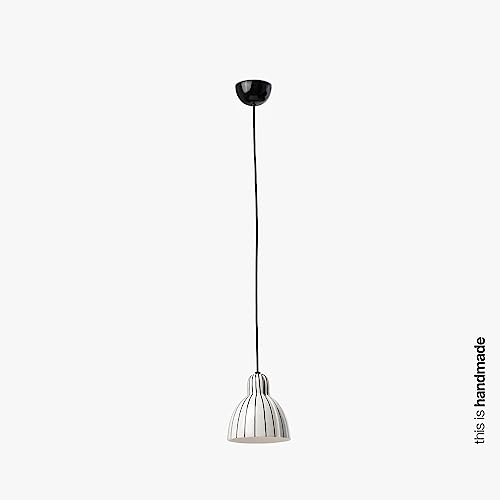 Faro Barcelona 64258- VENICE lámpara colgante rayas cerámica artesanal