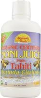 Organic Tahitian Noni Juice (Raspberry Flavour) 946ml Pack of 4