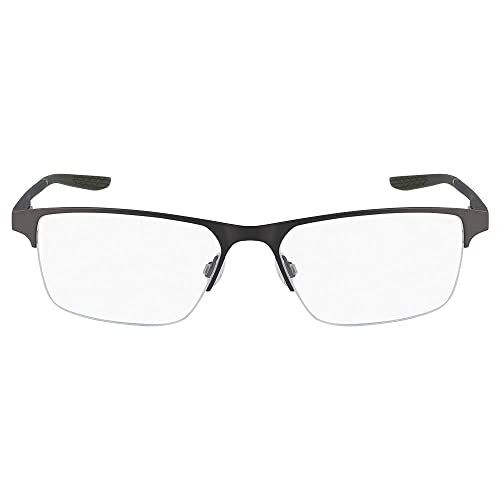 Image of Eyeglasses NIKE 8045 076 Brushed Gunmetal /Cargo Khaki