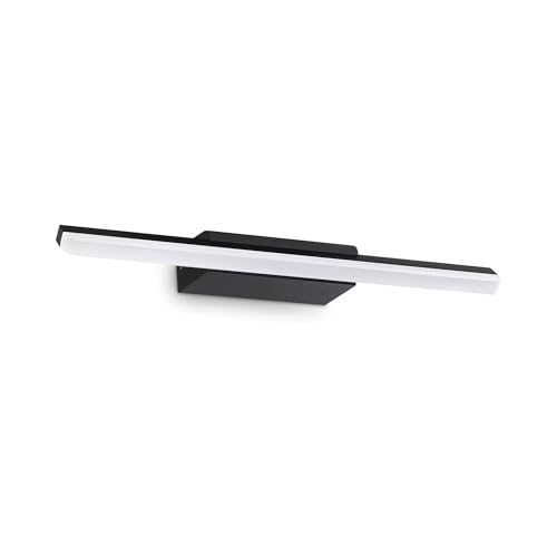 Ideal Lux RIFLESSO lampe LED miroir salle de bains noire IP44 1100Lm éclairage blanc chaud 3000K
