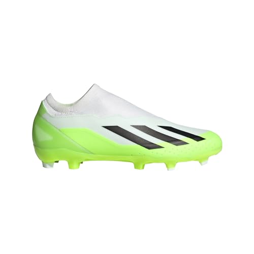 adidas Mens X Crazyfast.3 Firm Ground Soccer Cleats - White - Size 11.5 M