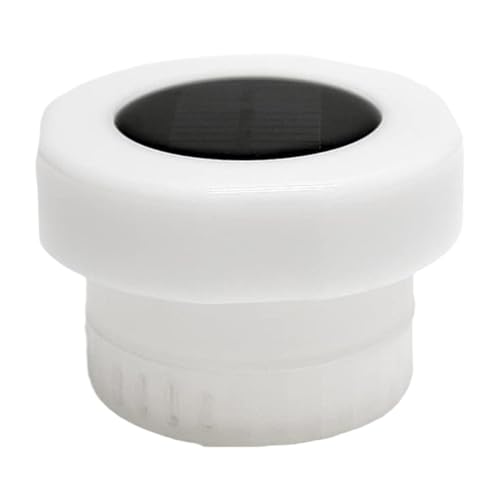 Flotador De Tabletas De Cloro - Dispensador De Cloro Para Piscina LED | Dispensador De Cloro LED Para Piscina Impermeable, Flotador De Cloro Impermeable De Energía Solar Con Luz Para Piscina