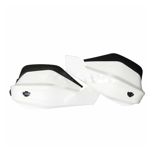 Garde-mains pare-brise guidon blanc déviateur de vent et protection éclaboussures 450MT 450NK