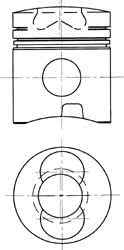 KS KOLBENSCHMIDT 94 486 700 Piston