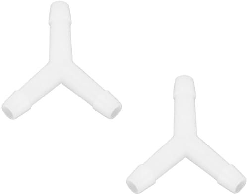 cyclingcolors 2x raccord de durite droit en Y diamètre 3mm connecteur tube tuyau carburant essence tracteur tondeuse voiture