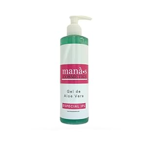 MANÀ·S COSMETICS Gel Corporal Hidratante Aloe Vera Puro 250ml – Alivia, Repara y Refresca la piel después del Depilado, Aftersun y Aftershave