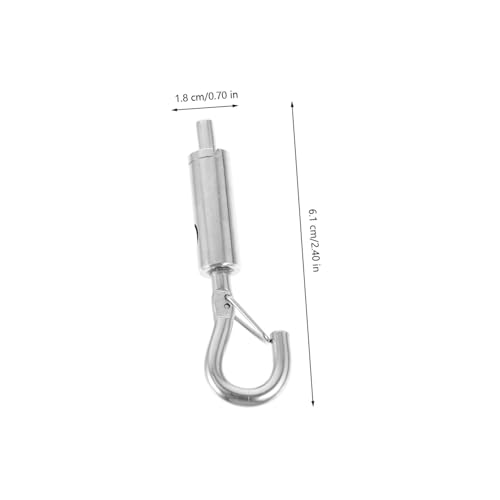ULTECHNOVO 20pcs accesorios de suspensión ligera con tensor para cable, gancho para colgar, diseño versátil para suspensión segura de objetos miniatura 5