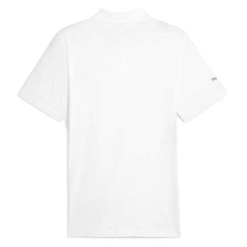 PUMA Men's Standard BMW MMS ESS Polo, White, X-Large2
