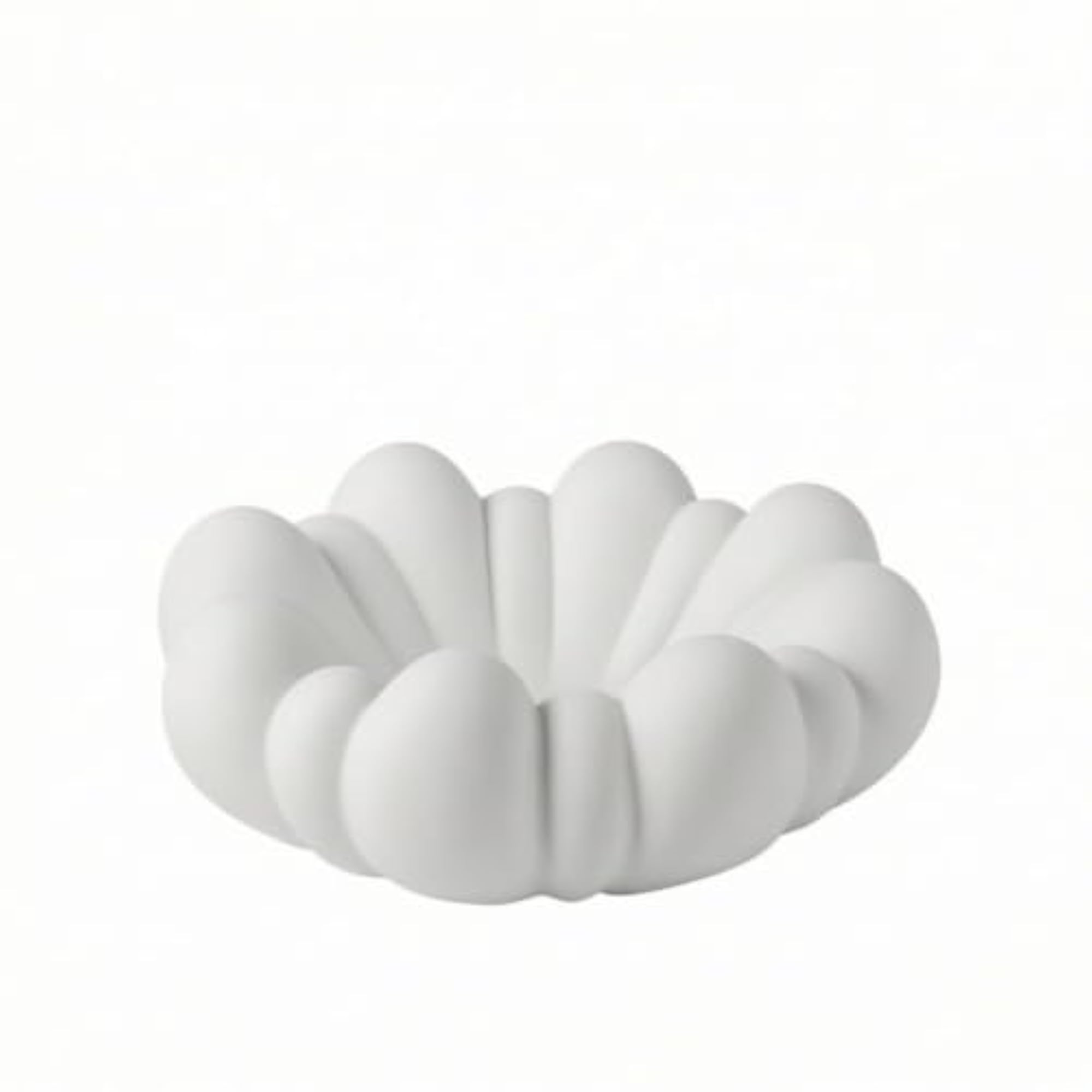 Organic Resin Sculptural Cloud Tray, Matte Trinket Dish
