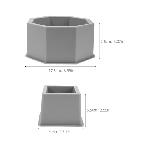 Moule silicone pot de fleurs béton moule à planter artisanale
