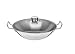 Produktbild Schulte-Ufer 6659-36 i Wok BO-lang, inkl. Zubehör, 36 cm, Edelstahl, Silber