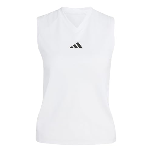 Débardeur de tennis blanc adidas Climacool Match Tank Pro taille S pour femme