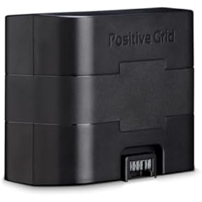 Positive Grid Spark 2 + Spark Battery Bundle 50W Smart Guitar Practice Amp & Bluetooth Speaker with Built-in Looper, AI Features & Smart App for Electric, Acoustic, Bass Guitar