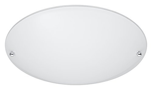 Trio 6196011-01 Lampada da Soffitto, Vetro Opaco, bianco