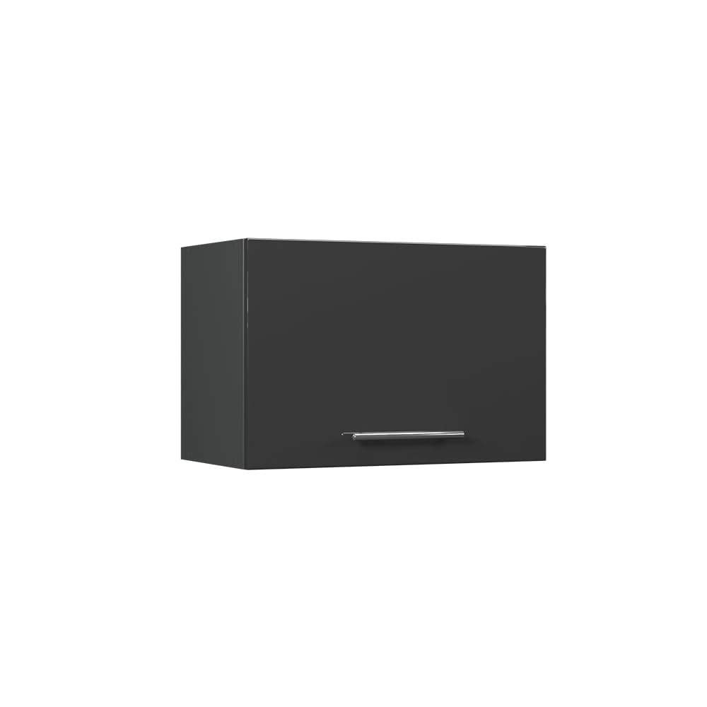 Vicco Wall cabinet Fame-Line, Anthracite high gloss, 60 cm Flat, for combination with other modules from the Fame-Line series