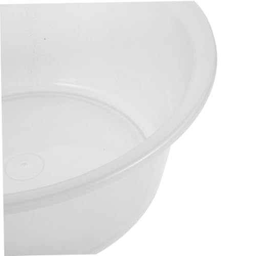 Banera de pies transparente grande 2 piezas para spa y lavado miniatura 3