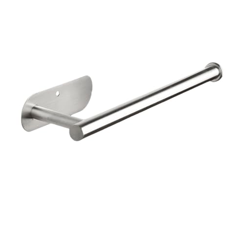 Estante adhesivo para rollos de papel de cocina y baño moderno para optimizar zonas de lavado