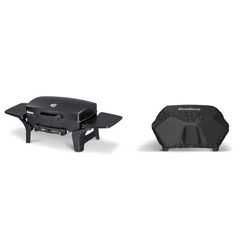 Enders® Gasgrill URBAN, Tischgrill, Grillen-, Kochen- und Backen Funktion, 2 Brenner Edelstahl & Abdeckhaube für Gasgrills: URBAN, URBAN PRO, EXPLORER, EXPLORER PRO, PU- Beschichtung ist reißfest