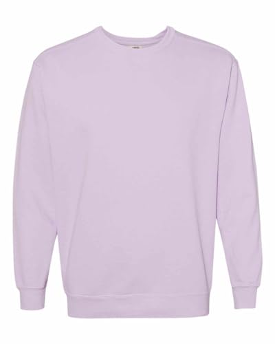 Garment Dyed Crewneck Sweatshirt - ORCHID (Large)