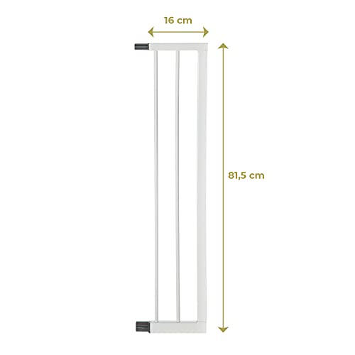 Geuther 0092VS+ Prolungamento Easylock Plus E Easylock Wood Plus, Certificato TÜV/Gs, Protezione Per La Porta, (Dimensioni: 16 Cm, Collegamento Stabile A Spina, Montaggio Facile), Bianco - 3