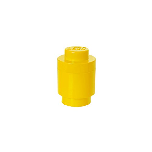 ROOM Copenhagen Lego Round Storage Box 1, Yellow