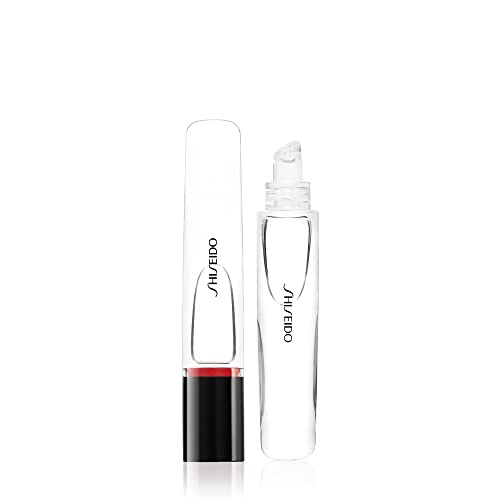 Shiseido Crystal Gelgloss - Ultra-Clear, Hydrating Gloss For Wet-Look Finish & Boosted Color Vibrancy - Weightless, High-Shine & Comfortable Wear #TOP12