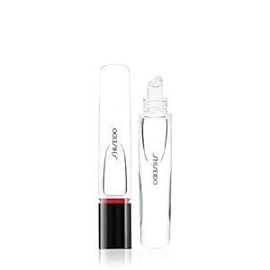 Shiseido Crystal GelGloss – Ultra-Clear, Hydrating Gloss for Wet-Look Finish & Boosted Color Vibrancy – Weightless, High-Shine & Comfortable Wear