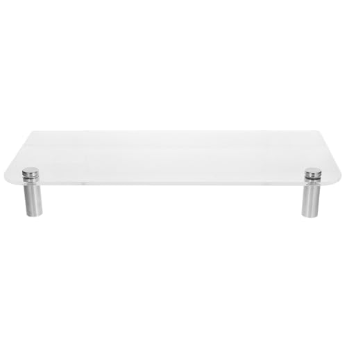 Support écran bureau acrylique et acier pour ordinateur portable - 2