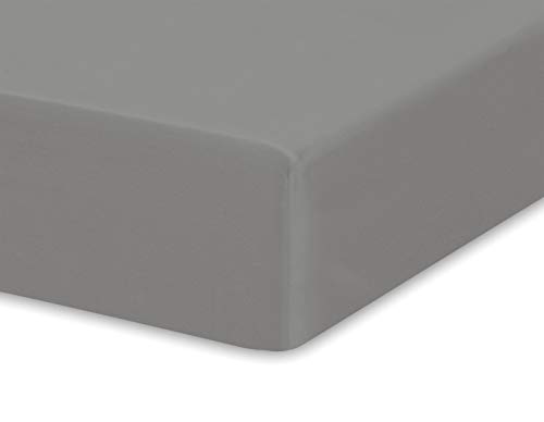 Image of Crib Fitted Sheet by Pure Bamboo - Genuine 100% Organic Viscose Derived from Bamboo, Luxuriously Soft, Ultimate Cooling, Fits Standard Size Crib Mattress (Stone Grey)