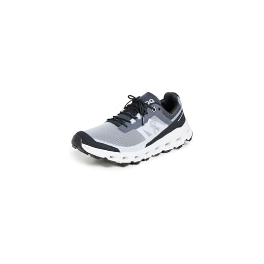 On Women's Cloudvista Sneakers, Black | White, 8 Medium US