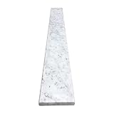 White Carrara Marble Threshold - Size 48 x 6 Inch - Polished