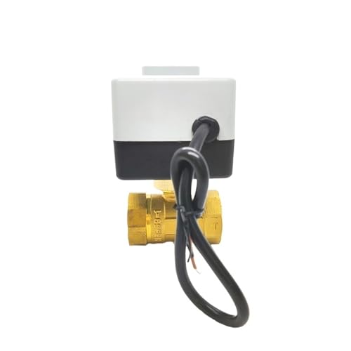 Vanne à bille électrique AC 220V actionneur trois fils deux commandes - 6