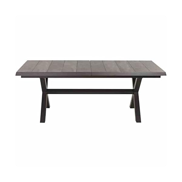 SIENA GARDEN Messina Ausziehtisch Aluminium Anthrazit