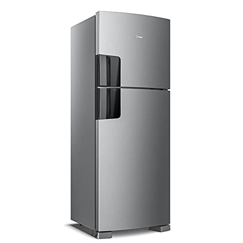 Refrigerador 410L 2 Portas Frost Free 110 Volts, Inox, Consul
