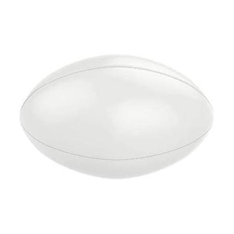We Print Balls Plain White Unprinted Unbranded Size 5 Rubberised Rugby Ball Cover