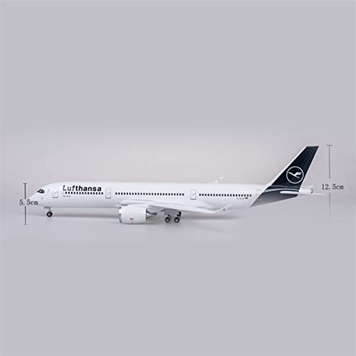 Lufthansa Airbus A350 1:160 decoración de salones con adornos de iluminación 5