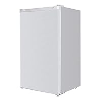 MAXZEN 87L コンパクト冷蔵庫 2ドア 右開き ホワイト JR087ML01