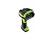 Zebra LI3608-SR Series Rugged Corded Handheld Standard Range Linear Imager with High-Current Shielded USB Cable, Industrial Green